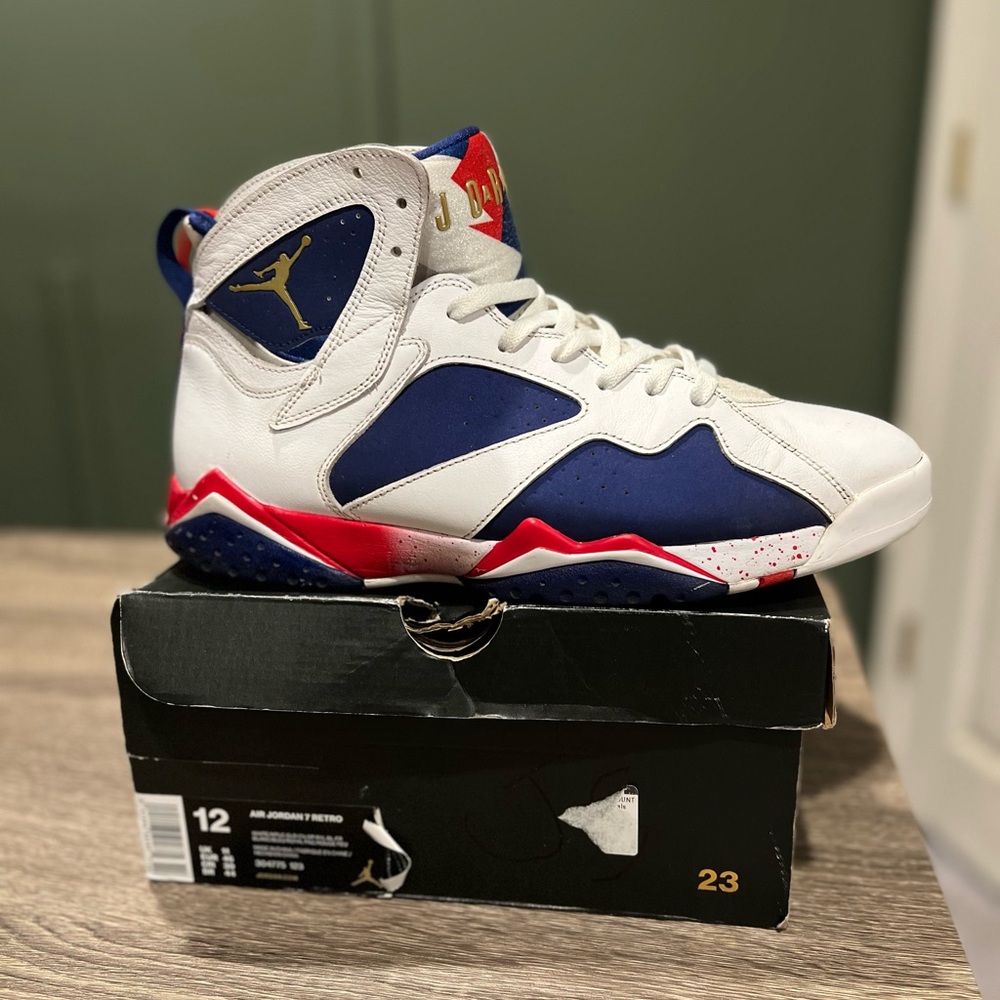 Jordan 6 Tinker Alternate Game 12m - White, Blue, and Red